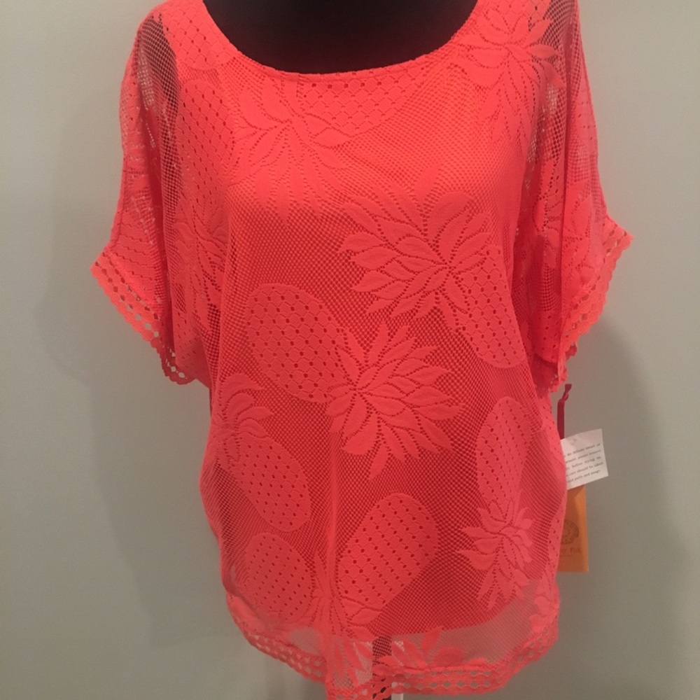 Beautiful coral top